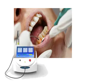 충치 용 치과 레이저 980nm 다이오드 레이저 연조직 절단 치아 미백 수술 치과 용 레이저 다이오드 광섬유 기계