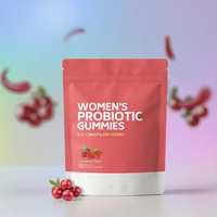 Produits phares TK : Gommes probiotiques à la canneberge pour femmes, saveur canneberge, expédiées directement de l'usine source