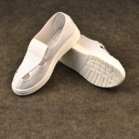 Chaussures de sécurité blanches antistatiques personnalisables en toile pour ouvriers