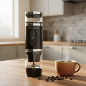 <span class=keywords><strong>Cafetera</strong></span> Portátil Inalámbrica Newle 2026, <span class=keywords><strong>Cafetera</strong></span> de Cápsulas 4 en 1, Mini Espumador de Leche, 20 Bares, con Carga USB - Product Image 3