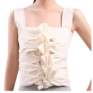 Bandage de fixation thoracique en tissu de coton multi-têtes, bandage postopératoire - Product Image 1