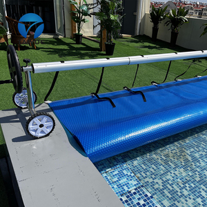 Pour Aqua Bubble 500 Micron Couverture Solaire pour Piscine Familiale et Spa Couverture Thermique Efficace pour le Nettoyage - Product Image 1