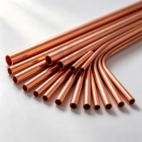 Tube de cuivre pour réfrigération 1/4 pouce 3/8 pouce 1/2 pouce 5/8 pouce, bobine de tuyau en cuivre C12200