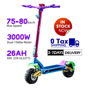 Scooters Eléctricos Todoterreno Potentes y Rápidos de 30Ah 60V 250W 500W 750W Dual 1500W 3000W para Adultos, Disponibles en Almacenes de la UE y EE. UU. - Product Image 2