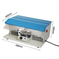 Polisseuse rotative sans poussière pour banc multi-usage 200W 8000RPM 1/2HP Machine de polissage de bijoux en métal avec collecteur de poussière