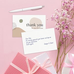 Cartes de visite personnalisées grand format 4x6, idéales pour les détaillants <span class=keywords><strong>en</strong></span> <span class=keywords><strong>ligne</strong></span>, les petites entreprises, les magasins locaux - Product Image 5