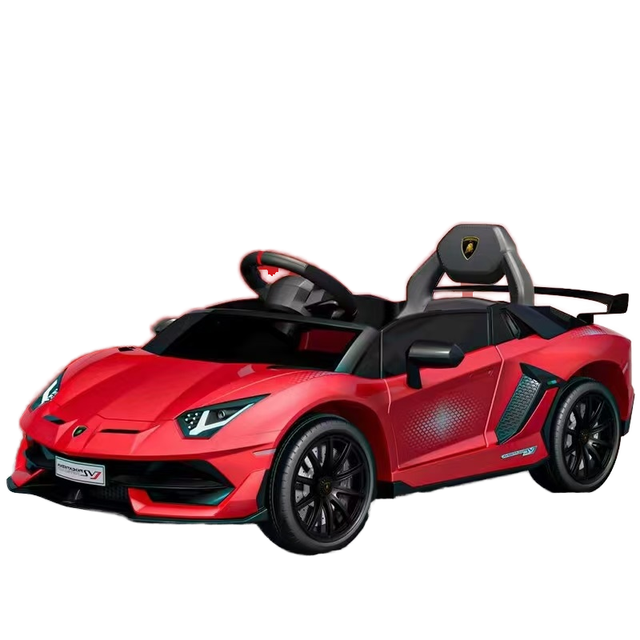 Lambori Four-Wheel Drive Battery-Powered Plastic Electric Stroller for Boys & Girls Remote Control Ride-on Car