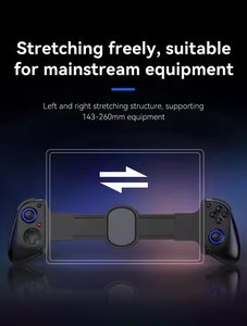 Mobile Gaming D11 Stretch Game <b>Controller</b> Gamepad Hall Trigger BT Gaming <b>Controller</b> for Mobile Phone - Product Image 2