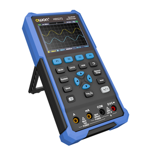 Oscilloscope numérique portable 3-en-1 HDS272, multimètre, générateur de formes d'onde, 2 canaux, 250MSa/s, écran LCD 3,5 pouces, 70 MHz - Product Image 5