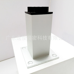 <b>Adjustable</b> <b>Square</b> Aluminum Furniture Legs With Pads For Sofa And Cupboard Minimalist Design Easy Installation - Product Image 3