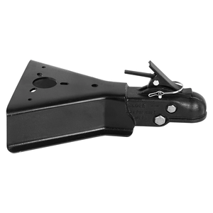 Attelage <span class=keywords><strong>de</strong></span> remorque en A avec <span class=keywords><strong>boule</strong></span> <span class=keywords><strong>de</strong></span> 2-5/16 po, capacité <span class=keywords><strong>de</strong></span> 15 000 lb, classe III, revêtement poudré, résistant à la corrosion, <span class=keywords><strong>installation</strong></span> facile - Product Image 2