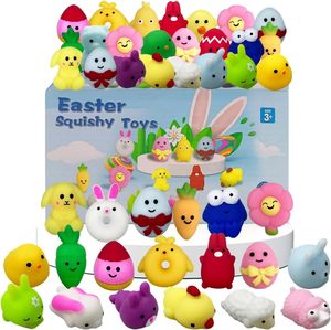 24 PCS <b>Easter</b> Mochi Squishy <b>Toys</b> Stress Relief Squishies <b>for</b> Kids Boys Girls <b>Toddlers</b> Gifts Party Favors <b>for</b> Kids - Product Image 1
