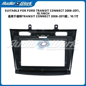 Pour <span class=keywords><strong>Ford</strong></span> <span class=keywords><strong>Transit</strong></span> <span class=keywords><strong>Connect</strong></span> 2008 2009 2010 2011, cadre de tableau de bord 10 pouces à montage direct, durable, conserve les commandes de la climatisation - Product Image 5