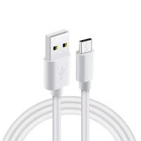 Câble de charge en PVC pour téléphone portable 6a Type-C Câble de données 66w Chargeur rapide pour Huawei Xiaomi Samsung Oppo