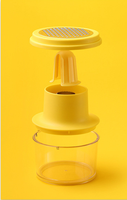 Batteuse à maïs et broyeur multifonctionnel-Outil de cuisine ménager pour purée d'ail et de radis en plastique facile à nettoyer Marque OEM