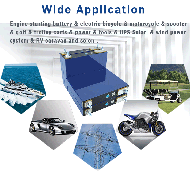 3.2v 280ah 272ah Lifepo4 خلايا بطارية الرصاص الحمضية استبدال البطارية 4