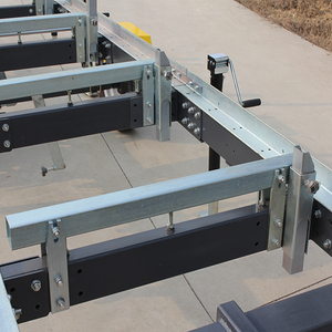 Factory Price <strong>Portable</strong> Horizontal Log <strong>Band</strong> Sawmill for Woodworking Machine Gasoline Engine Bandsaw Mill with Mobile Trailer - Product Image 3