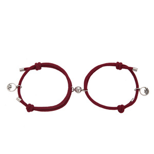 Pulsera de Mejores Amigos, Pulsera Magnética para Parejas, Pulsera de Amor a Distancia <span class=keywords><strong>con</strong></span> Cuentas y Letras para Parejas - Product Image 4