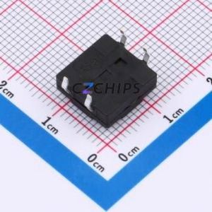 TSW12161-043B511BA Tactile Switch Through hole-4P,11.7x11.5mm Switch Single Pole Single Throw Round Button 2.8N 11.7mm - Product Image 2