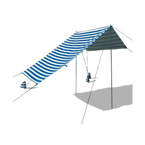 Toldo de Poliéster Oxford, Lona Ultraligera Impermeable, Refugio Grande para Exteriores, Carpa de Camping, Toldo de Lona, Sombrilla de Playa - Product Image 3