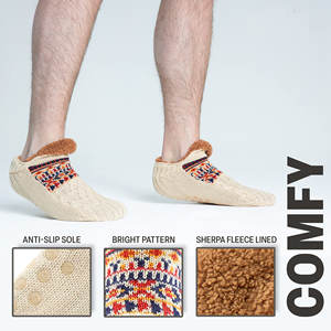 <span class=keywords><strong>2026</strong></span> सर्दियों के शेरपा फजी बिस्तर मोटी थोक स्लाइपर नरम होम फ्फी इनडोर गैर-पर्ची थर्मल कार्बनिक गर्म सॉक - Product Image 5