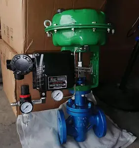 Válvula de controle mecânica de fluxo de vapor de aço inoxidável com ajuste automático de pressão Válvula de controle de pressão inteligente