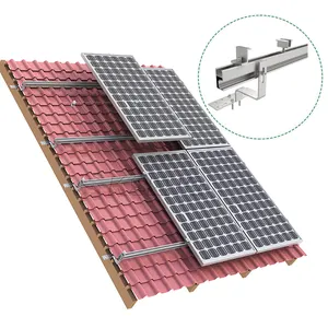 Solar Panel Mounting Stand Pitched Roof Installation Solar Bracket Solar Mounting System Home