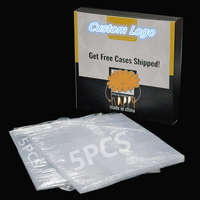 Lot de 10 Protections de Boîte en Plastique Matériel Recyclé PET/PP Épaisseur 0,35 mm Protections de Boîte en PVC ETB pour l'Emballage de Jouets