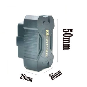Fintukie <b>OBD2</b> Car Diagnostic Tool 50x28x26mm <b>Bluetooth</b> Auto Code Reader For Vehicle Fault Detection - Product Image 1