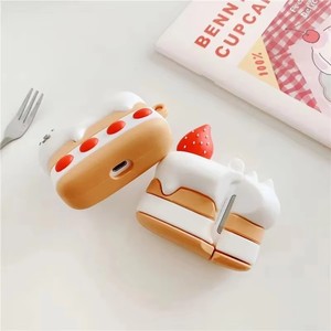 Étui pour écouteurs pour <span class=keywords><strong>AirPods</strong></span> Pro mignon fraise chat gâteau manchon de protection pour <span class=keywords><strong>Apple</strong></span> <span class=keywords><strong>Airpods</strong></span> 1 <span class=keywords><strong>2</strong></span> étui casque boîte Fundas - Product Image 3