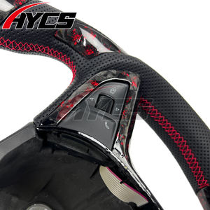 Volant sport personnalisé en fibre de carbone forgée avec LED RPM pour Skoda Octavia RS Scout <span class=keywords><strong>Kodiaq</strong></span> Fabia Superb Scala Rapid - Product Image 5