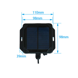 เซ็นเซอร์วัดค่าการนำไฟฟ้าของดินแบบอัจฉริยะ เป็นมิตรกับสิ่งแวดล้อม รองรับหลายความถี่ LoRa ใช้พลังงานแสงอาทิตย์ 0-10000μS/cm เครื่องวัดความชื้นในดิน 3-in-1 - Product Image 6