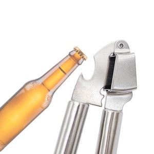 Presse-ail manuel en acier inoxydable, presse-gingembre professionnelle, robuste, facile à utiliser et à nettoyer, outils de cuisine - Product Image 2
