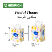 Tisu Basah Wajah Toilet Kertas Pembungkus Transparan Grosir dari Pulp Kayu Bambu Virgin Lembut Khusus 23 X 23 1 2 3 Lapis untuk Pesta
