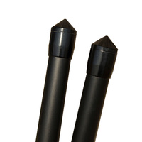 Tige de tube en fibre de carbone Tubo De Acero Al Carbono ronde la plus vendue pour poteau de support réglable de haute qualité