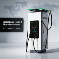 Station de recharge rapide DC Scalable 240kW/320kW Starcharge Titan V4 pour véhicules électriques, certifiée CE, OEM ODM, nouvelle génération, IP55