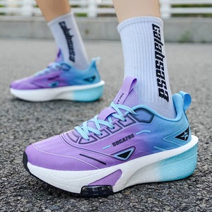 Zapatillas Deportivas con Cambio Gradual de Color, Zapatillas Casuales para Caminar por la Ciudad, Zapatillas Deportivas para Correr al Aire Libre - Product Image 3