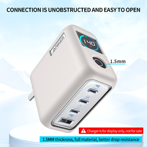 Funda Protectora para <span class=keywords><strong>Cargador</strong></span> Móvil <span class=keywords><strong>Anker</strong></span> Zolo 140W, Nueva 2025, Portátil, Carga Rápida, Anti-caídas y Resistente al Sudor - Product Image 3