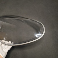 Cubierta de Faro Transparente para Porsche Cayman Boxster 987 2009 2010 2012, Reemplazo de la Cubierta de Vidrio Original del Faro