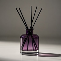 Ensemble de diffuseurs en verre à imprimé léopard élégant, luxe pour la maison et l'hôtel, cadeau d'aromathérapie, 500ml 1000ml 2000ml