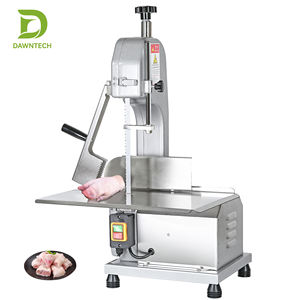Sierra cortadora de carne y huesos eléctrica comercial multifuncional semiautomática para pollo, cabra y ternera congelados - Product Image 3