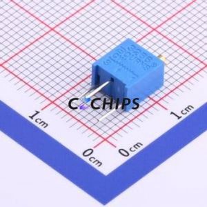 Resistencia Ajustable/Potenciómetro 3266W-1-503LF, Componente de Orificio Pasante (THT)-3P, Resistencia de 6.4x4.3mm, 50kOhm, 10%, 250mW, 100ppm/ ℃ - Product Image 2