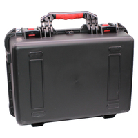 Boîte de rangement pour outils en plastique rigide imperméable, sac de transport, boîte à éponge noire, portable, pour appareil photo, objectif, photographie, valise OEM IP67