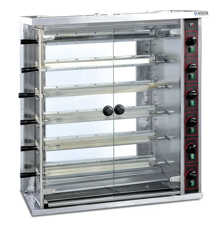 Wholesale Commercial 30pcs Chickens Gas Chicken Machine Rotisserie Chicken Rotisserie Machine