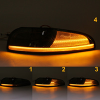 Feux de position latéraux séquentiels à LED Ailead, clignotants à LED pour Subaru WRX, Ford Mustang, Mini Cooper R50, Corvette C5