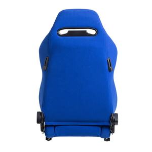 Asiento de Carreras Universal de Alta Calidad, Estilo Deportivo de Lujo, Color Azul - Product Image 5