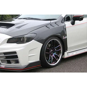 Guardabarros para <span class=keywords><strong>Subaru</strong></span> <span class=keywords><strong>Impreza</strong></span> <span class=keywords><strong>WRX</strong></span> 2015-2021, Fibra de Carbono Real, Guardabarros Delanteros Laterales, Molduras, Kit de Carrocería - Product Image 3