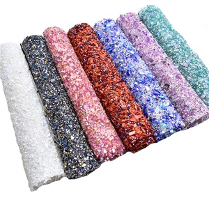 工場卸売 21*32cm ホットフィックス/粘着シート DIY 天然砂利ラインストーン キャビアビーズ ステッカー クラフト 壁飾り - Product Image 2