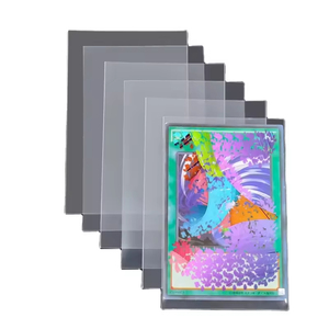 Manicotto Ultra chiaro porta carte con maniche esatte da scambio trasparenti giochi da tavolo custodia protettiva lucida ologramma - Product Image 2
