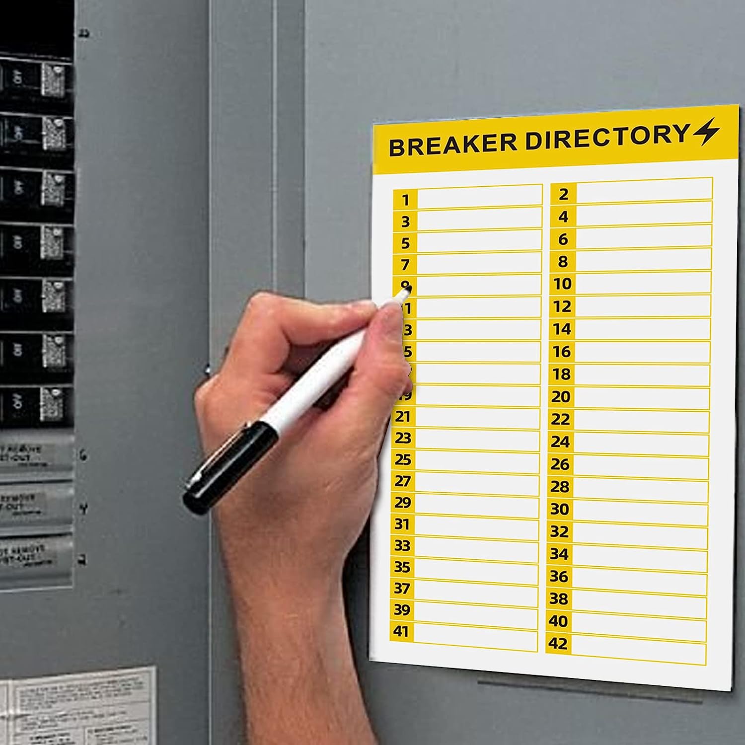 breaker-panel-labels-electrical-box-sticker-numbers for Printable Free Circuit Breaker Directory Template Breaker Panel Labels - Electrical Box Sticker Numbers for Printable Free Circuit Breaker Directory Template